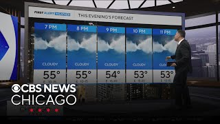 Chicago weather: Partly cloudy, isolated showers early