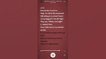 Right Where You Left Me Sped Up Fypシ Spedup Foryou Taylorswift 