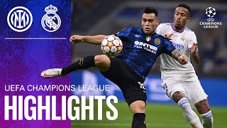 INTER 0-1 NYATA MADRID | IKHTISAR | Pertandingan 01 Liga Champions UEFA 2021/22 ⚽⚫🔵