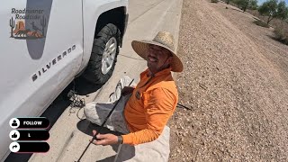 It Was 104°F So I Stopped To Help Him For Free!