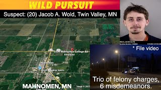 WIld Pursuit In Mahnomen, Minnesota
