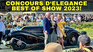 2023 Pebble Beach Concours d'Elegance  Best of Show! Celebrating Automotive Excellence for 72 Years