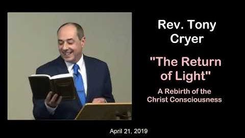 Unity on Cape Cod Service with Rev. Tony  Cryer 04.21.19