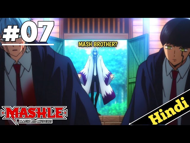 mashle magic and muscles episode 7 explained in hindi, 2023 new anime in  hindi