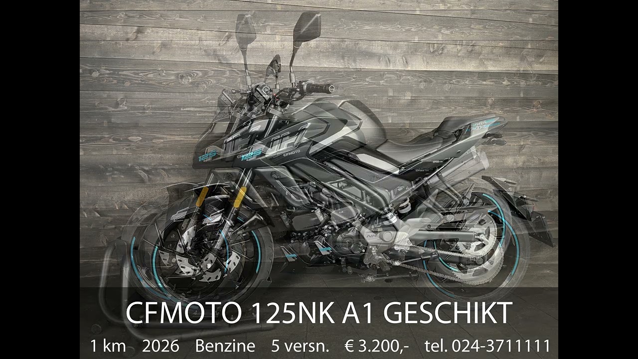 CFMOTO 125NK A1 GESCHIKT