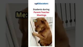 Students During Parent Teacher Meetings