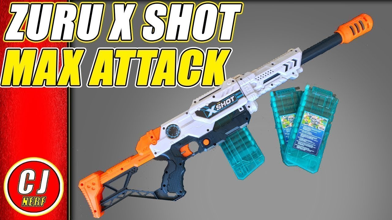Zuru Multicolore X-Shot Excel Max Attack en Hurricane 38536123KID 