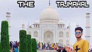 The Taj Mahal In Aagra Tourist Place