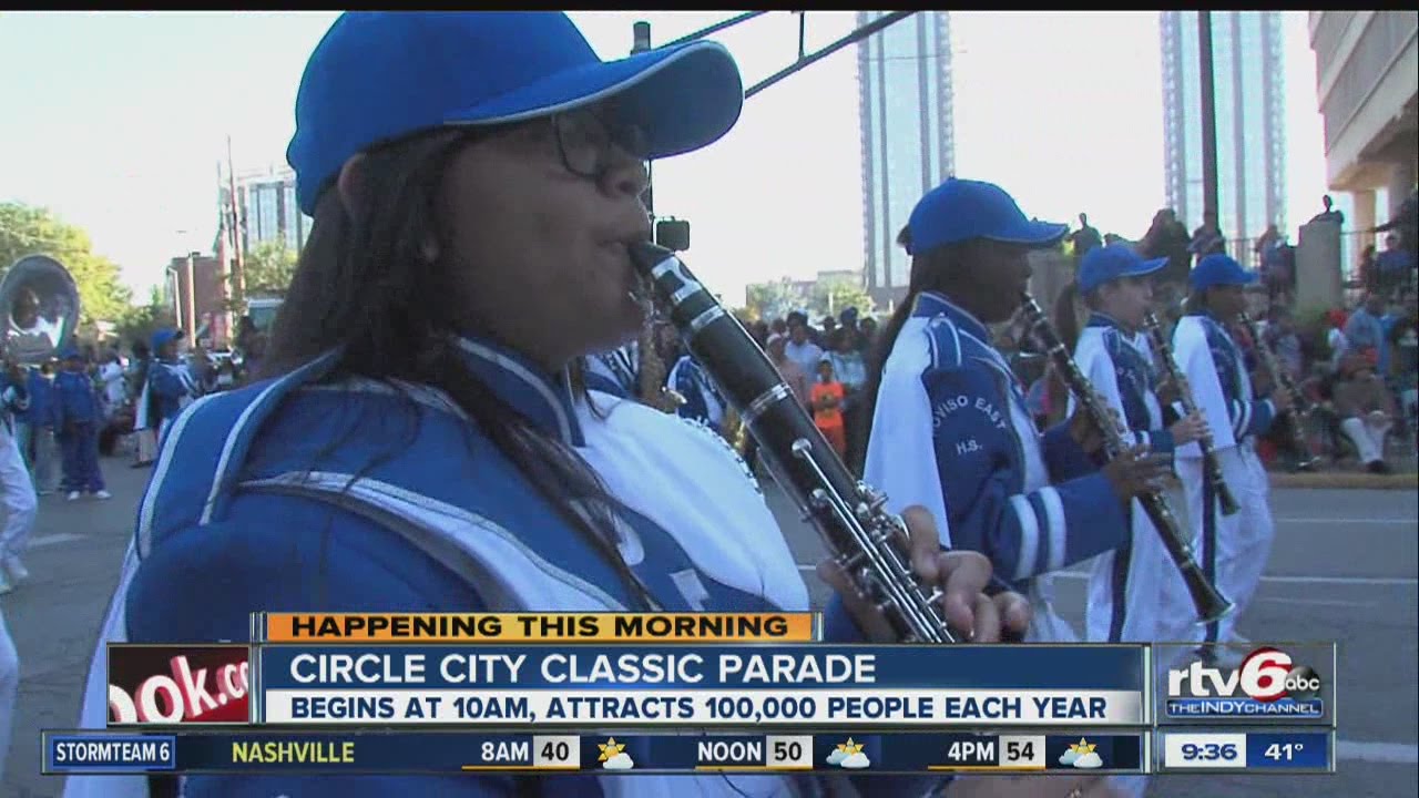 College football fans gear up for Circle City Classic - YouTube