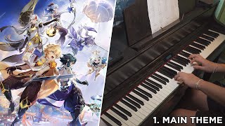 Genshin Impact: Part 1 - The Wind and the Star Traveler - MAIN THEME (Piano & Orchestral Cover)