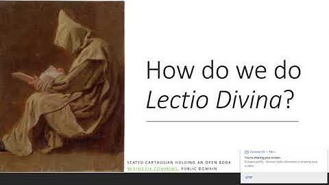 Introduction to Lectio Divina