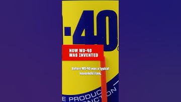 How WD-40 was invented ￼