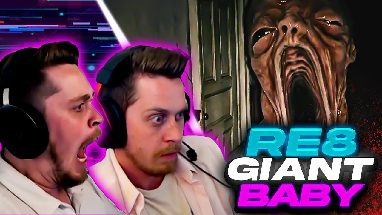 Resident Evil Village | TWO TWINS GETTING TRAUMATIZED BY GIANT BABY!!!