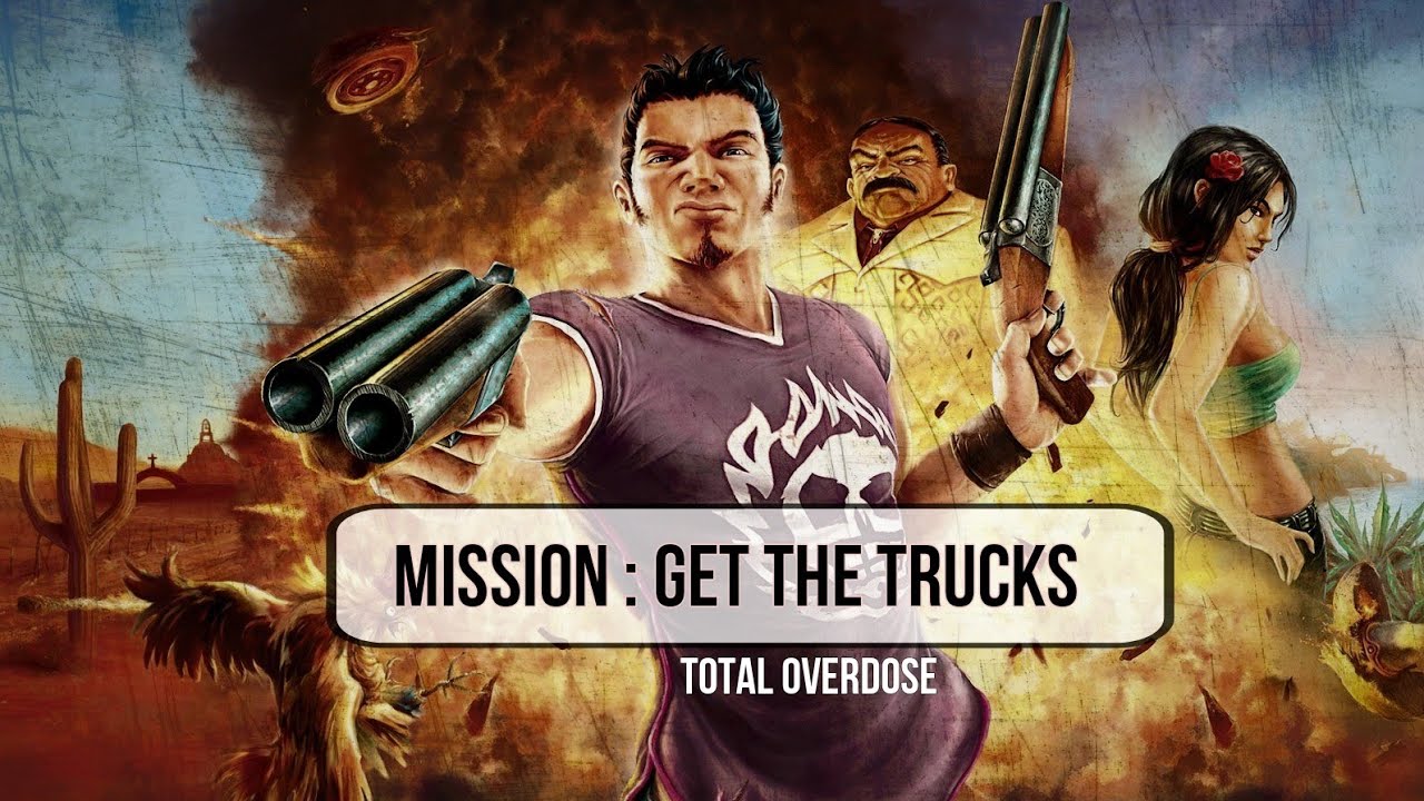 TOTAL OVERDOSE (PC VERSION) - GET THE TRUCKS #6 MISSION [ ACCURACY GAMEPLAY 100%] 4K 60FPS