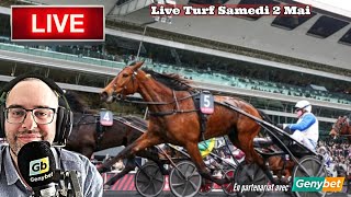 🔴🏇Live Turf du 02/05/2026 : Vincennes, Auteuil, Newmarket et Angers. Q+/SuperT5 à 15h15🔴🏇