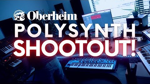 Analog Poly Synth Shootout (OB X8 vs OB 6, Prophet 6, Novation Summit)