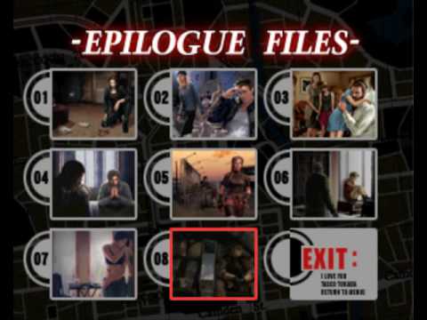 Resident Evil 3. All Epilogue Files and a secret message