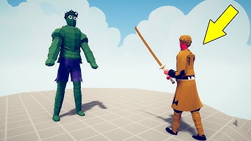 DEMON SLAYER ZENITSU vs EVERY SUPER HERO | TABS Unit Creator | Totally Accurate Battle Simulator