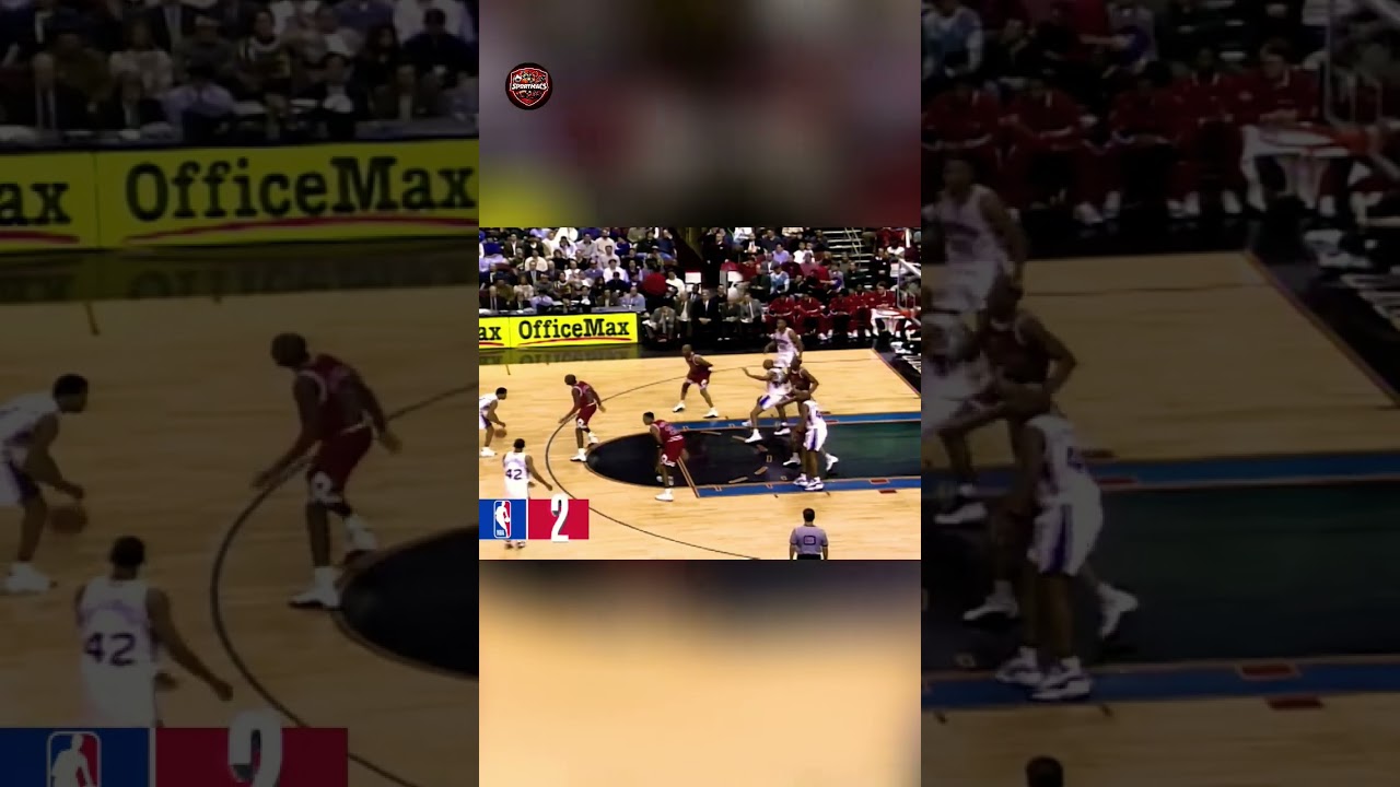 Iverson Drops 2 Points! Crowd Goes WILD! #basketball #nba #ilovethisgame #highlights #amazing #video
