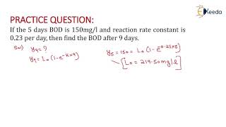 BOD-2 Problems Solved | GATE CE | Environmental Engineering