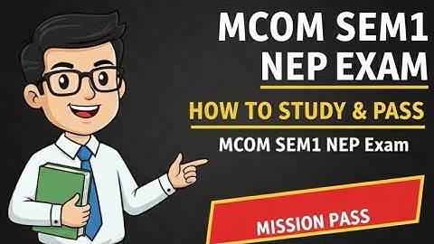 Mcom sem1 nep 2025 Exam ||Mcom sem1Nep|Most Imp Question|Mumbai University Solution|Arksir 