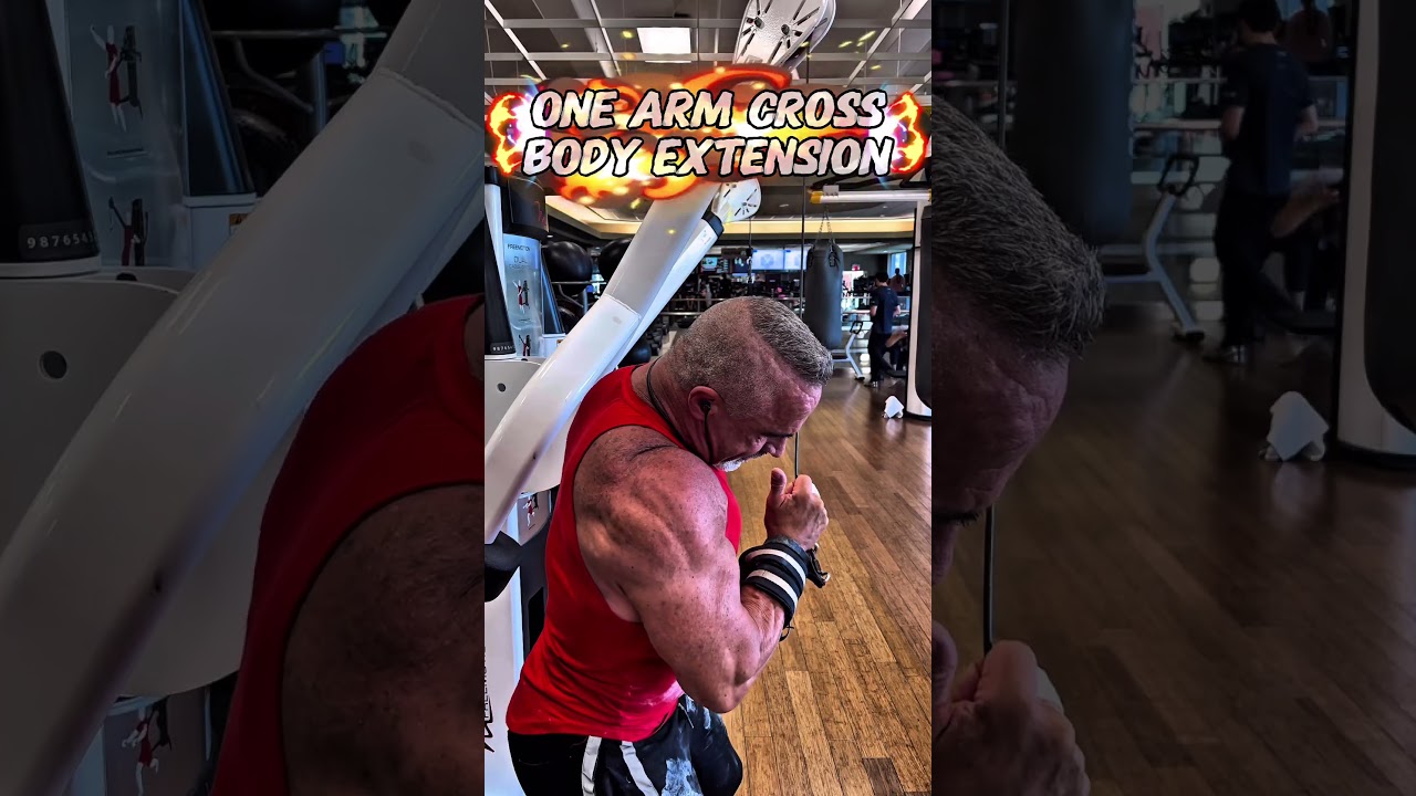VARIATIONS OF THE ONE ARM PUSHDOWNS #workout #motivation #muscle #workouttips #exercise