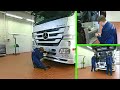 Mercedes-Benz Actros - Stoßfänger vorne aus-, einbauen | W930, W932, W933, W934 mit CODE (F15)