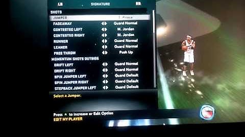 Nba 2k11 my player (signature shots)part2