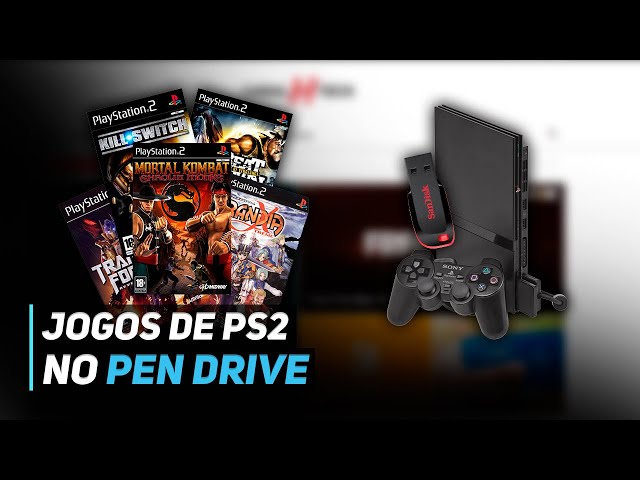 Como Colocar Jogos de PS2 no Pen Drive, EM DOIS MINUTOS!!! (ATUALIZADO  2021) 