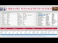 Library management system project in python with database | Mini project | Tkinter |#Hindi
