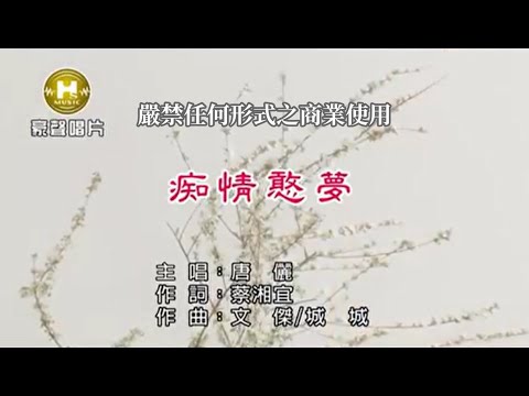 唐儷-痴情憨夢【KTV導唱字幕】