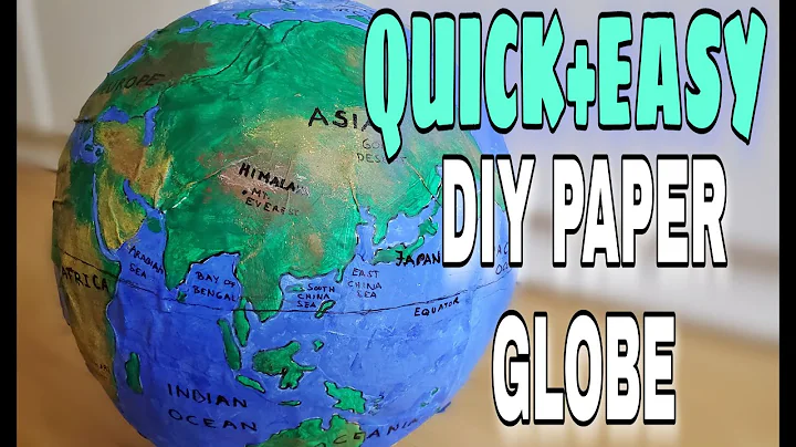 How to make a Paper Mache Globe?