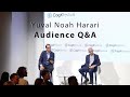 Yuval Noah Harari Audience Q&amp;A @ CogX Festival 2023