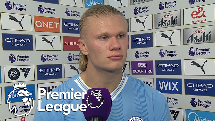 Erling Haaland after hat-trick against Fulham: 'I'm back!' | Premier League | NBC Sports