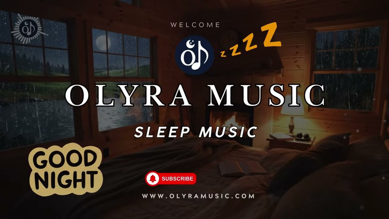 Let the Day Fade Away | Cozy Cabin Rain & Gentle Instrumental Sleep Music