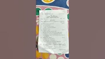 4 th Semester Mechanical branch paper Industrial engineering Paper #hsbte #paper #exam
