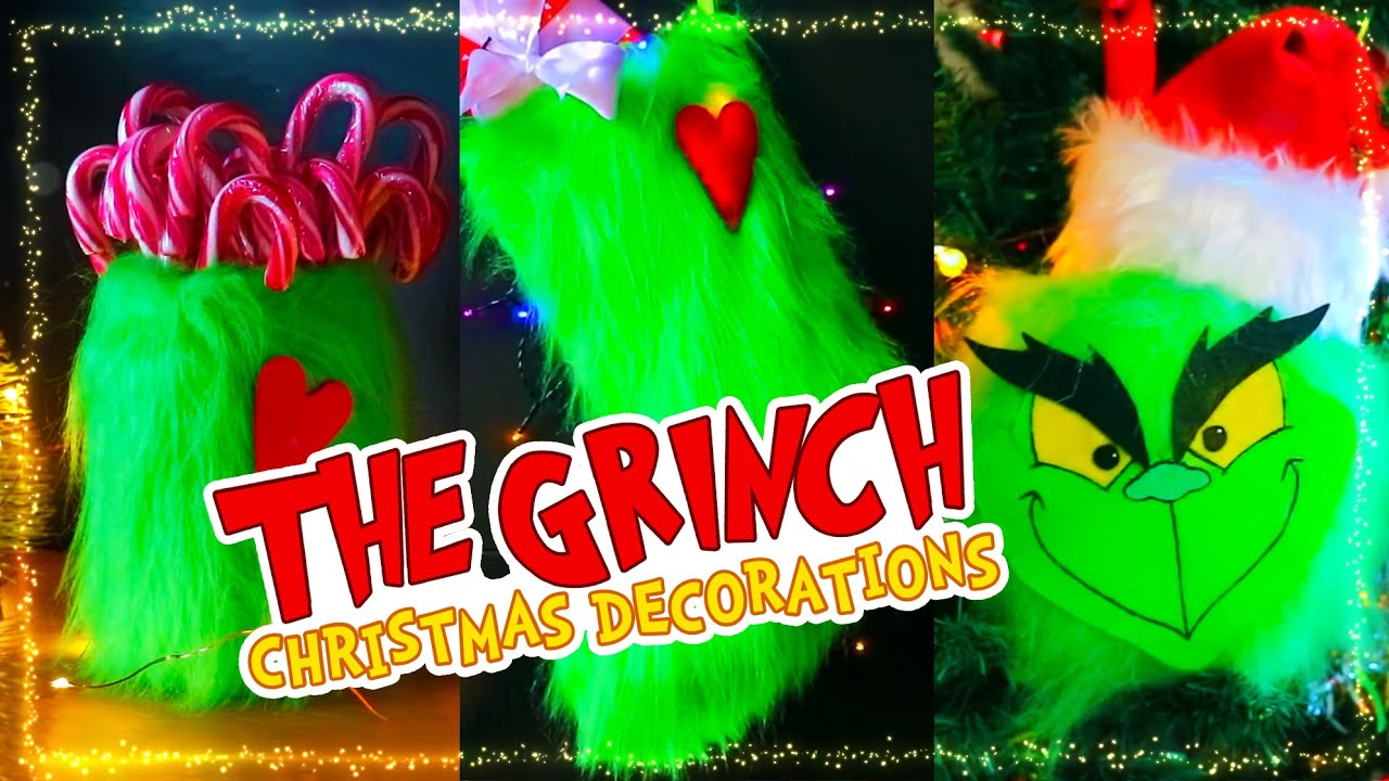 The Grinch Christmas Decorations to try in 2021 | Whimsical Christmas Decor Compilation