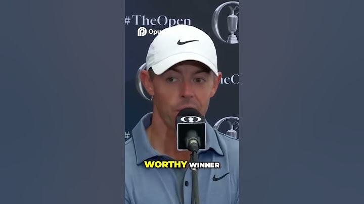 Rory McIlroy Praises Scottie Scheffler As A 'Wonderful Ambassador' After Open Win