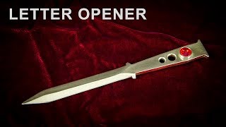 How to Make Letter Opener Knife