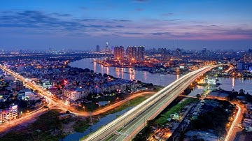 Cầu vượt Tân Thới Hiệp QL1A quận 12 - Cầu Sài Gòn bắc qua sông Sài Gòn đường XLHN quận 2 TP.HCM