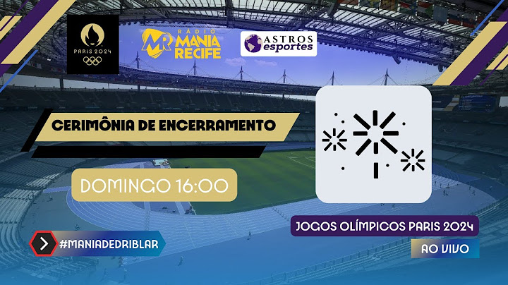 CERIMÔNIA DE ENCERRAMENTO - PARIS 2024 - AO VIVO #Paris2024