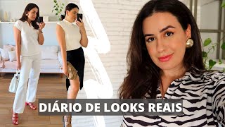 DIÁRIO DE LOOKS 🔥🔥 Muitos looks neutros! ⚡️ Moda e Estilo