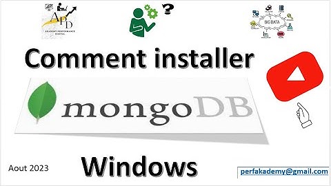 Comment installer Mongo Db sur Windows