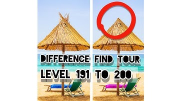 Difference Find Tour Level 191 192 193 194 195 196 197 198 199 200 | Hit Game