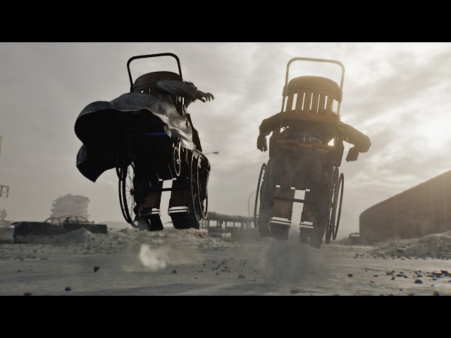 Biohazard 9] I tried turning a motorcycle into a wheelchair with a