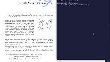 Tiny Python Projects: Ch 9 Pt 1 (Abuse intro to randomness)