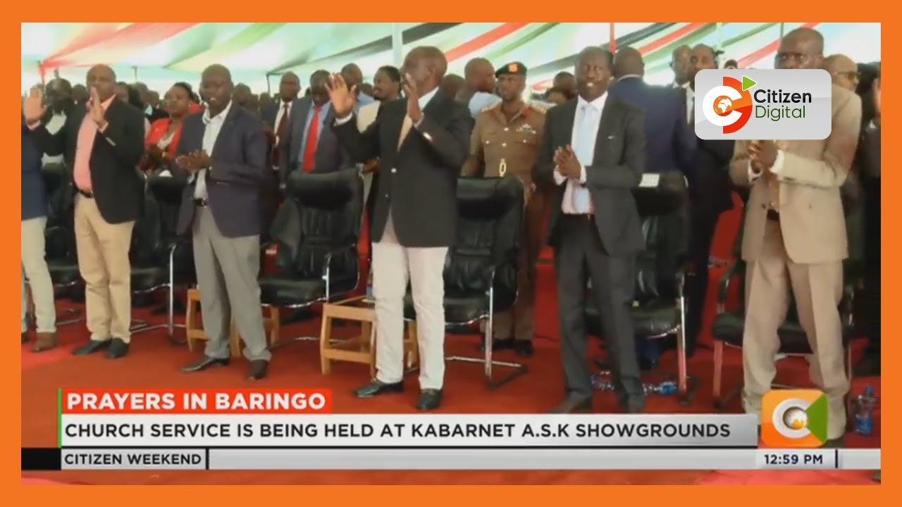 President William Ruto in attendance as Inter-denominational prayers ...