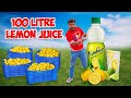 15 Kg Lemon = 100 Litre Shikanji ?  - गर्मी मे किया शिकंजी का भंडारा