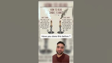 Thumbnail of How to read candle flames #witchtok #spirituality #newage