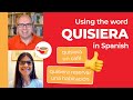 Understanding 'Quisiera' in Spanish
